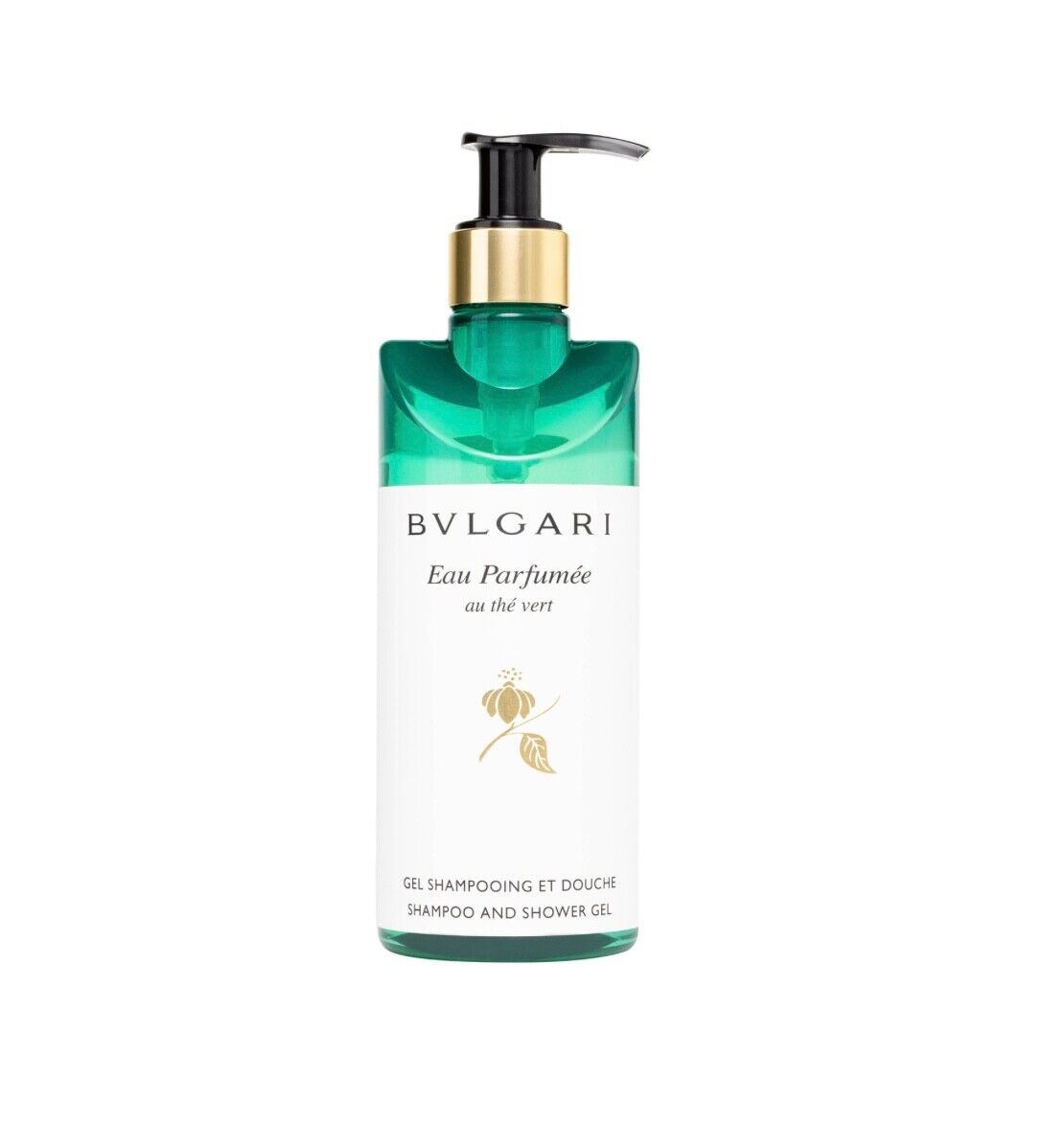 Bvlgari au thé vert shampoo, conditioner, body store wash, lotion