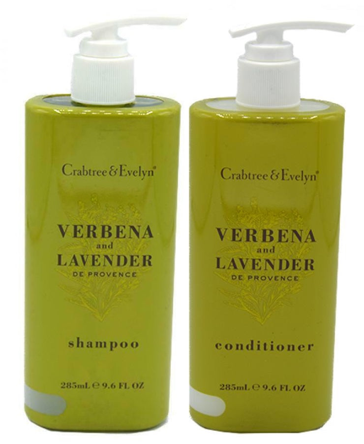 Crabtree & Evelyn Verbena Lavender Shampoo & Conditioner (285ml each)