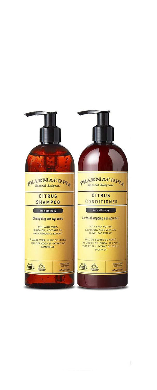 Pharmacopia Citrus Shampoo and Conditioner Set 16oz