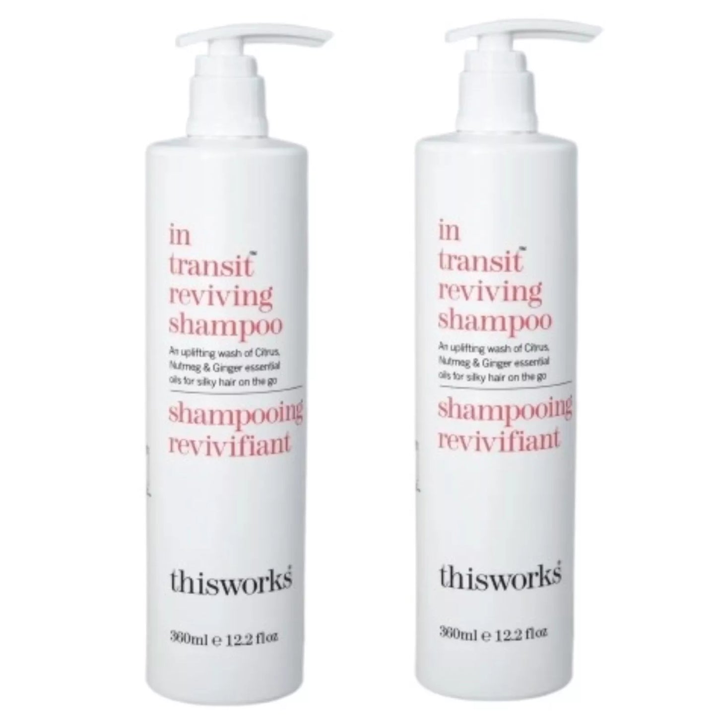 Marriott ThisWorks Shampoo 360ml/12.2oz Set of 2 New