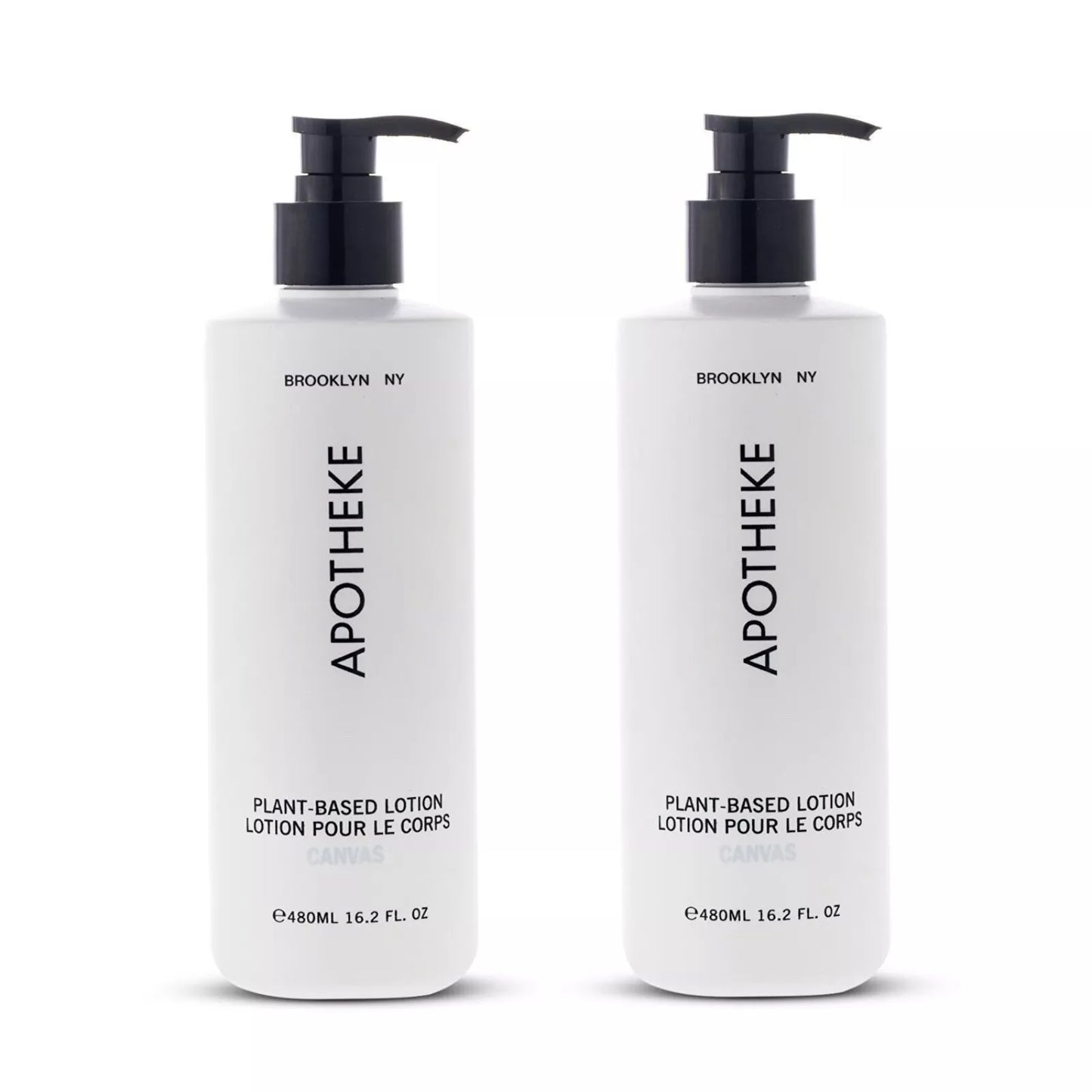 Apotheke Canvas Body Lotion Bundle (480ml each)