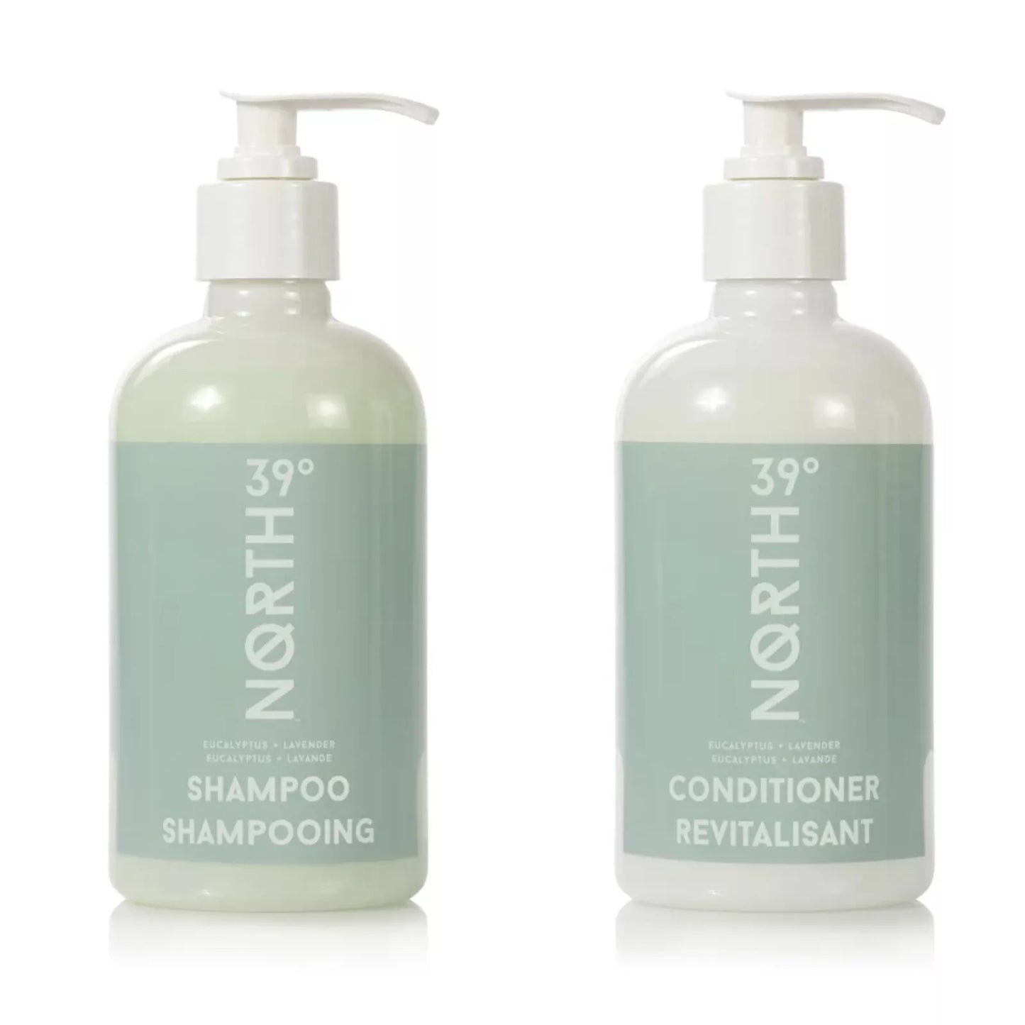 39 Degree North Shampoo and Conditioner 8.5oz Set New