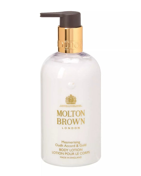 Molton Brown Mesmerising Oudh Accord & Gold Body Lotion 10oz New