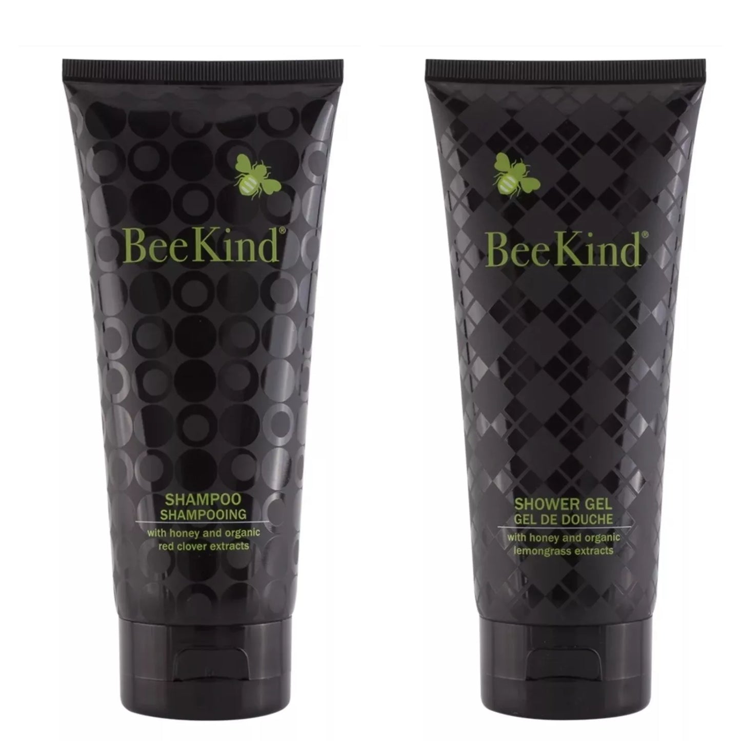 BeeKind Shampoo with Honey and Orange red Clover 8oz Set of 2