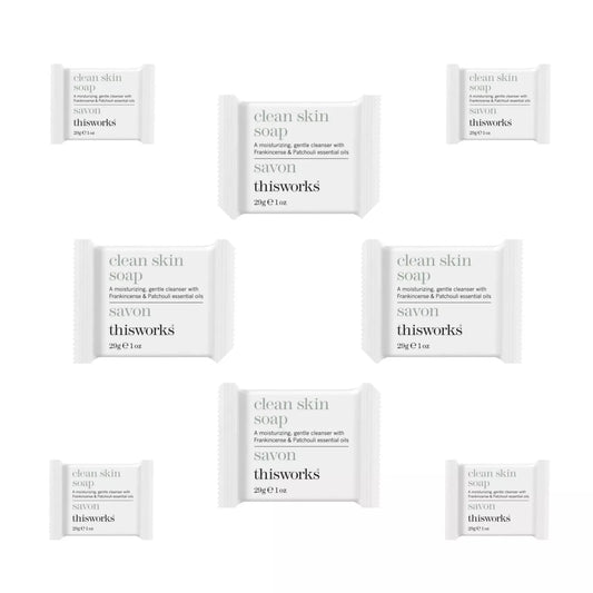 Marriott ThisWorks Clean Skin Soap 1oz Set of 8 New