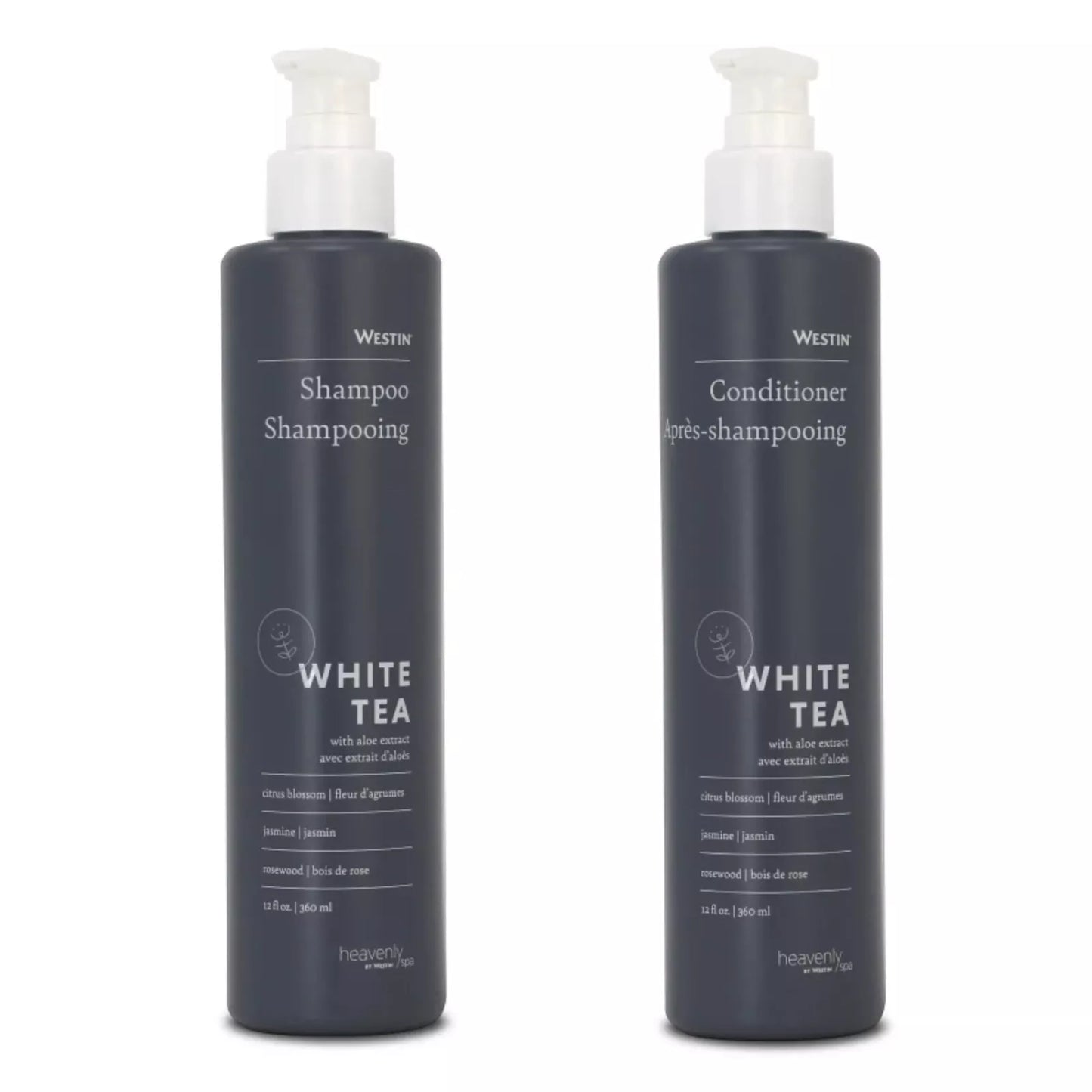 Westin White Tea Shampoo & Conditioner with Aloe 12oz New