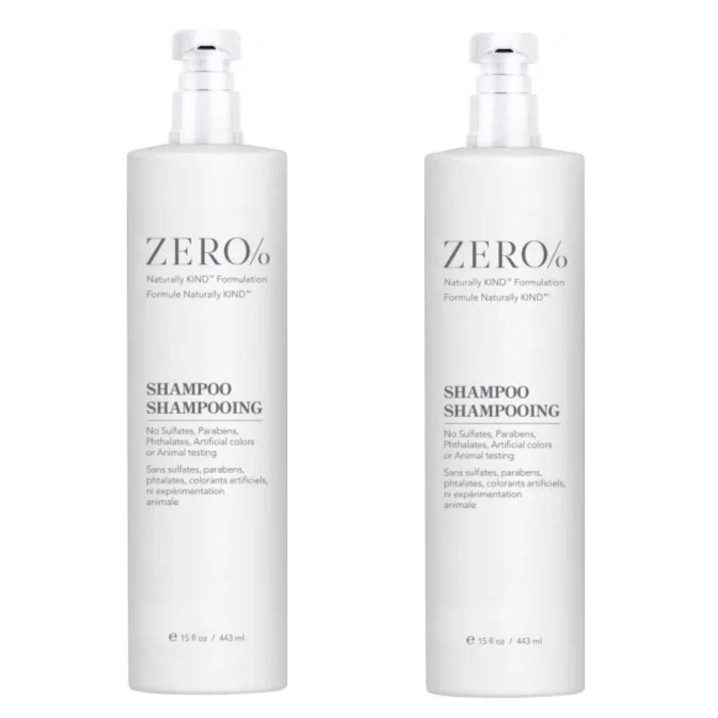 Zero% by Gilchrist & Soames Shampoo Bundle (15oz each)